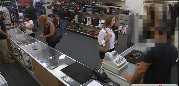  Big ass woman fingering and screwed hard by pawn dude
